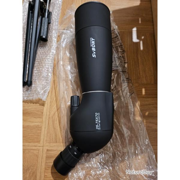 Longue-vue SVBONY s28 25-75x70 neuve