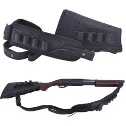 BRETELLE + BUSC CALIBRE 12 - NOIR - DROITIER - LIVRAISON GRATUITE