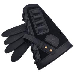 BUSC EN CUIR V&Eacute;RITABLE - .308 30-06 -GAUCHER - NOIR - LIVRAISON GRATUITE