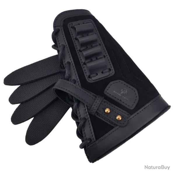 BUSC EN CUIR V�RITABLE - .308 30-06 -GAUCHER - NOIR - LIVRAISON GRATUITE