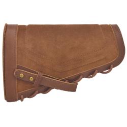 BUSC EN CUIR ET SU&Eacute;DE + INSERTS - MARRON - DROITIER - LIVRAISON GRATUITE