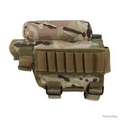 CARTOUCHI&Egrave;RE DE CROSSE POUR GAUCHER OU DROITIER - CAMO MULTICAM
