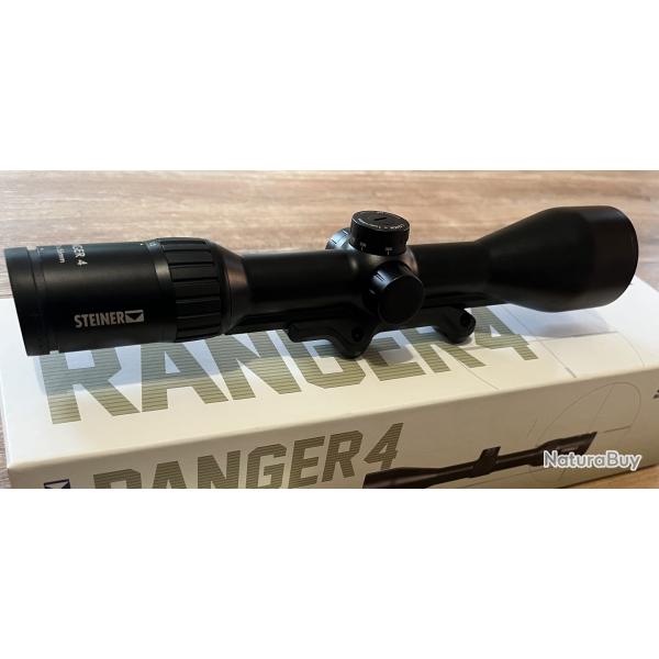 Lunette Steiner Ranger 4 3-12x56  rail ZM ret. 4A lumineux neuve
