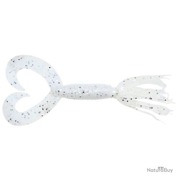 Leurre Souple Gary Yamamoto Double Tail Hula Grub 12,5cm 031 - Blue Pearl / Silver Flake