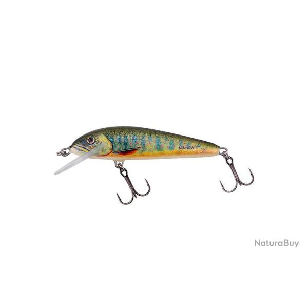 Poisson Nageur Salmo Minnow Coulant 5cm 5g Holo Stickleback 5cm