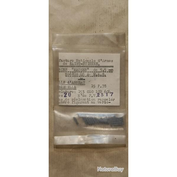 20 X goupille d'anneau de bretelle mas45 mas 45 (1853)