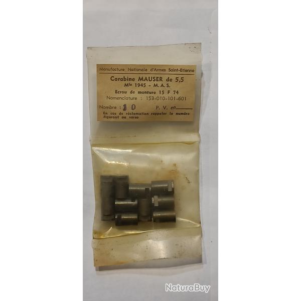 10 x ecrou de monture mas45 mas 45 (1855)