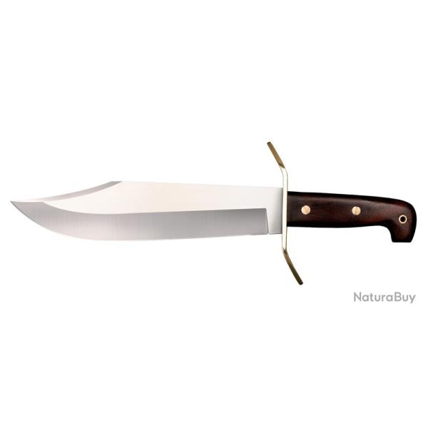 Couteau Cold Steel Wild West Bowie - Lame 273mm - Manche Palissandre - Etui Cuir