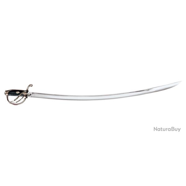 Sabre Cold Steel 1830 Napoleon Saber - Lame 857mm - Manche Cuir - Fourreau acier