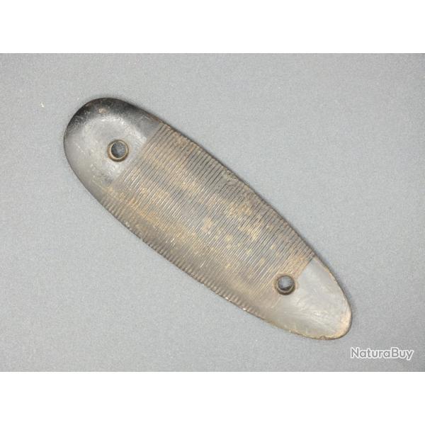 Plaque de couche en corne pour fusil ancien