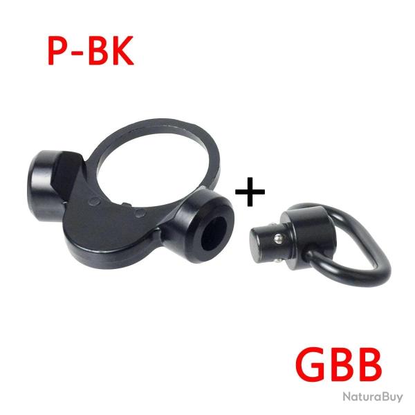 Supports AEG GBB QD M4 M16 AR15 - P-BK (GBB)