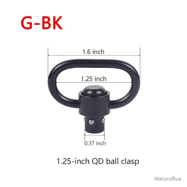 Supports AEG GBB QD M4 M16 AR15 - G-BK (Only one)