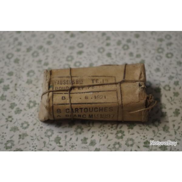 cartouches 8mm lebel � blanc