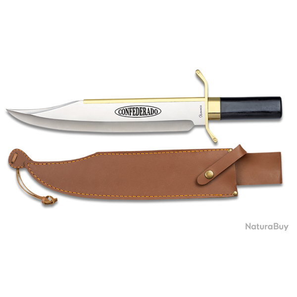 Couteau de chasse ALBAINOX 32658 - Bowie Conf�d�r�, Lame 34,8�cm