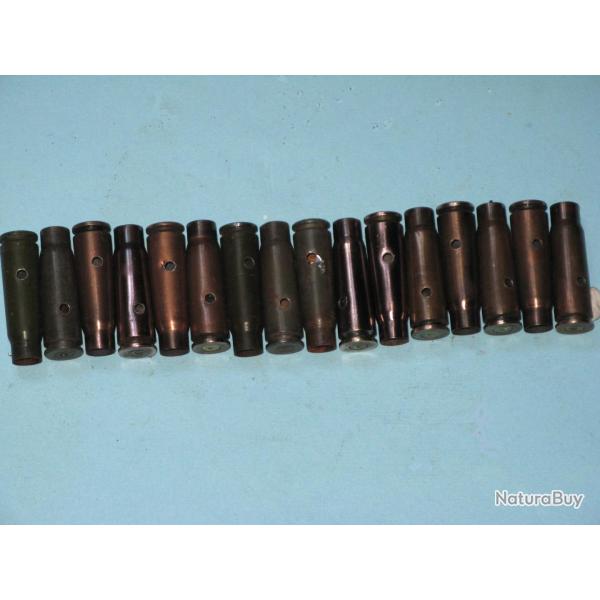 Etuis / douilles neutralis�es et boites de 7,62 x 39, Ak 47 kalashnikov..