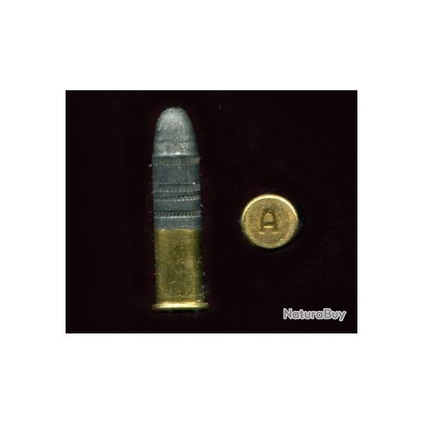 .22 SSS Sniper Sub Sonic Rim Fire pour 22LR - longue balle plomb de 60 grains - tui laiton 10 mm