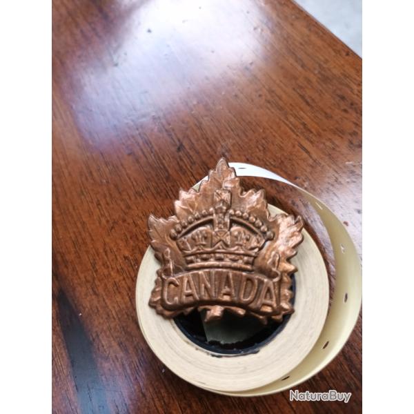badge casquette Canada