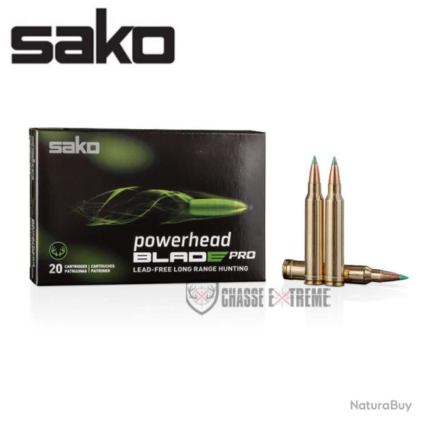 20 Munitions SAKO Powerhead Blade Pro Tec Cal 270 Win 120Gr