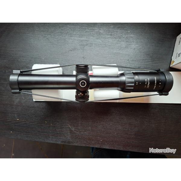 Lunette de battue schmidt et bender 1.1-4�24 zenith lm fd7