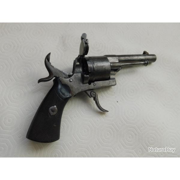 REVOLVER A BROCHE TYPE LEFAUCHEUX 7mm