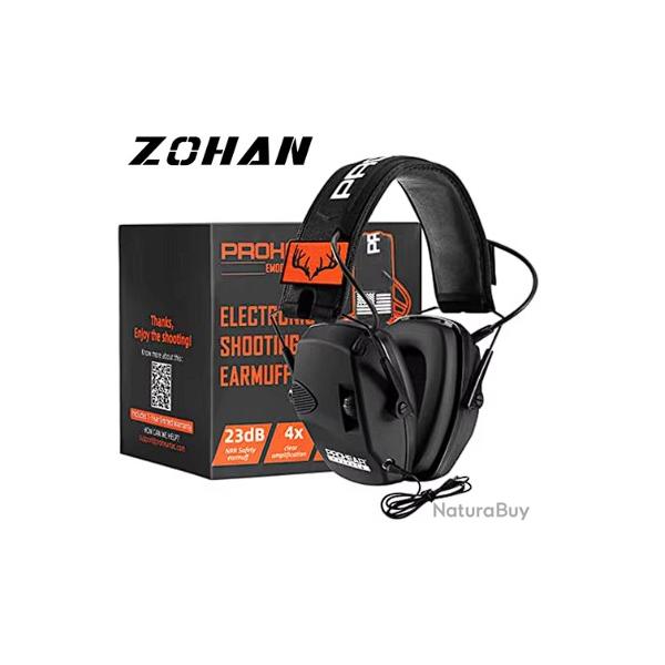 Casque lectronique Zohan Prohear NRR - LIVRAISON GRATUITE