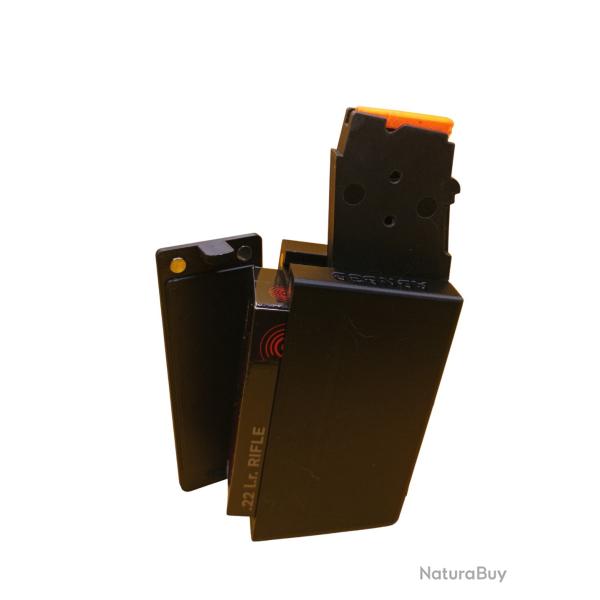 talon de chargeur 5 coups CZ452/455/457 avec emplacement de stockage pour boite de 22LR exclu ADNB3D