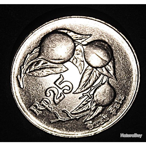 Indonesie piece de 75 rp 1996 diametre 18 mm ttb+