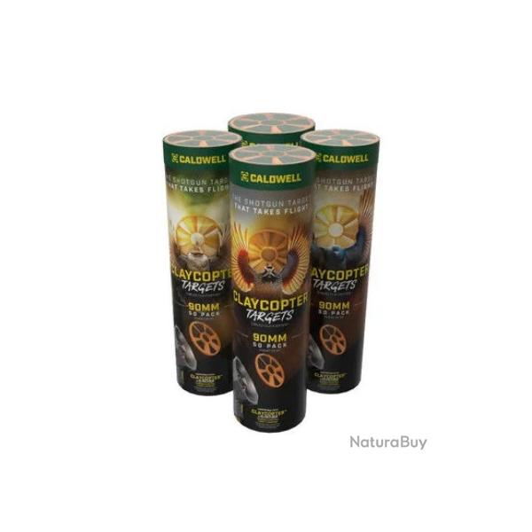 50 Cibles 90mm pour Lanceur de disques ClayCopter Caldwell