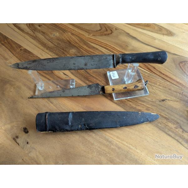 LOT DEUX KARDS INDE XIX EM