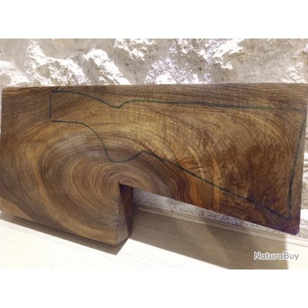 EBAUCHE - MAQUETTE DE CROSSE DE FUSIL EN NOYER FRANCAIS  - QUALITE LUXE