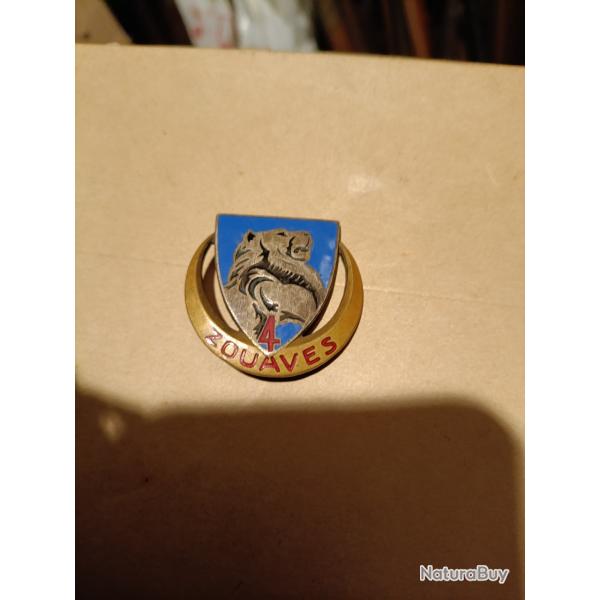 Insigne 4eme zouaves