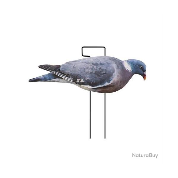 Silhouettes pigeon ramier 2D Flocke Final Approach - Lot de 12