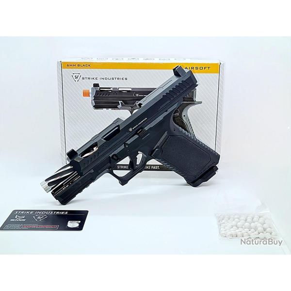 R�DUC 10/05 ARK17 STRIKE INDUSTRIES+POWER+ Co2  NEUF BOITE NOTICE BILLES OPTION SIGHT PHOSPHORECENTS