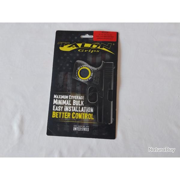 TALON GRIP GRANULEUX pour GLOCK 19 GEN 4 sans dosseret