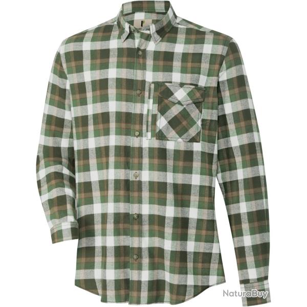 Chemise Martin Couleur Vert Marron