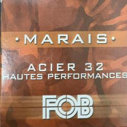 Cartouches FOB MARAIS ACIER 32 haute performance calibre 12/70 32g n&deg;2 x25