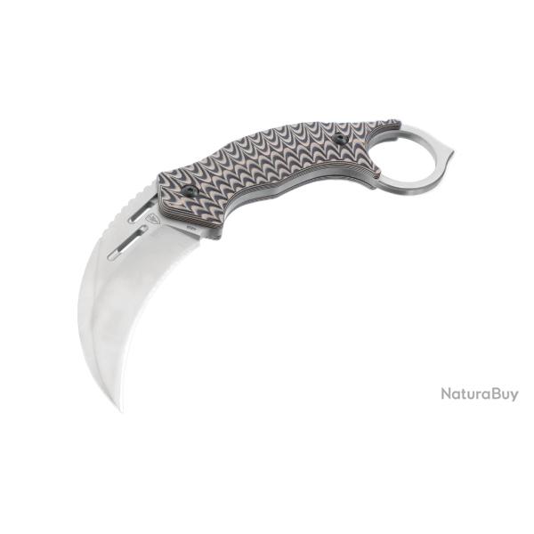 Couteau Karambit Elite Force EF715 lame acier 440A 100 mm +�tui