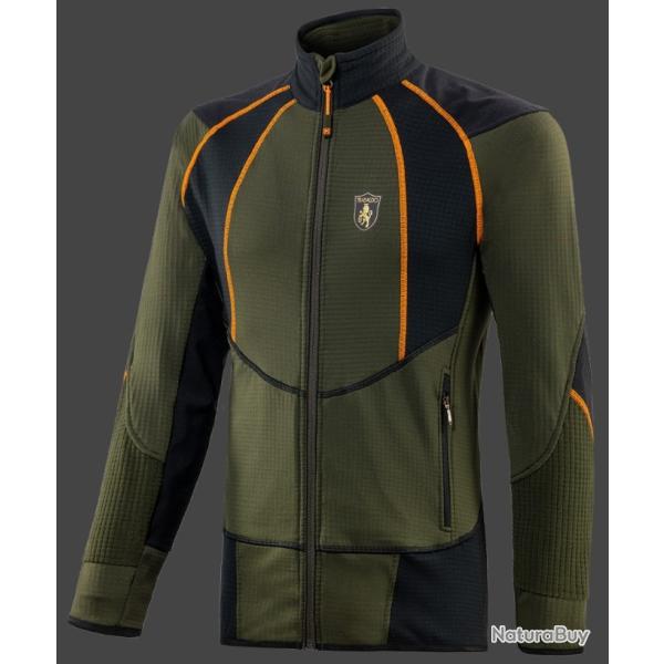 GILET TRABALDO CARACAL EVO POLO 6110 KAKI/NOIR/ORANGE TAILLE S