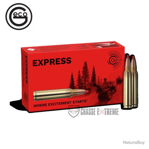 20 Munitions GECO Cal 222 Rem 56Gr Express