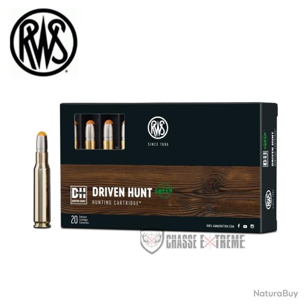20 Munitions RWS Cal 8x68S 160gr Driven Hunt