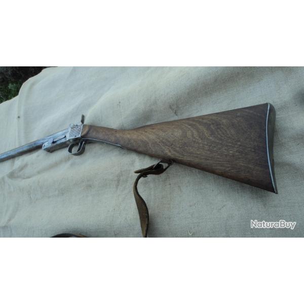 petit  fusil a broche calibre 14 MM mono coup