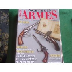 GAZETTE DES ARMES  num&eacute;ros disponibles;531/555/556/557/580/582/583/586/587/588/589
