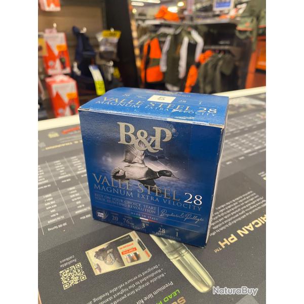 Cartouches B&P Valle Steel 28 cal.20 N�5
