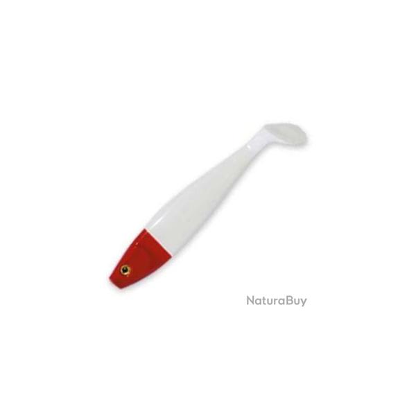 Delalande Shad Gt 13cm Bl Tete Rouge - Par 3
