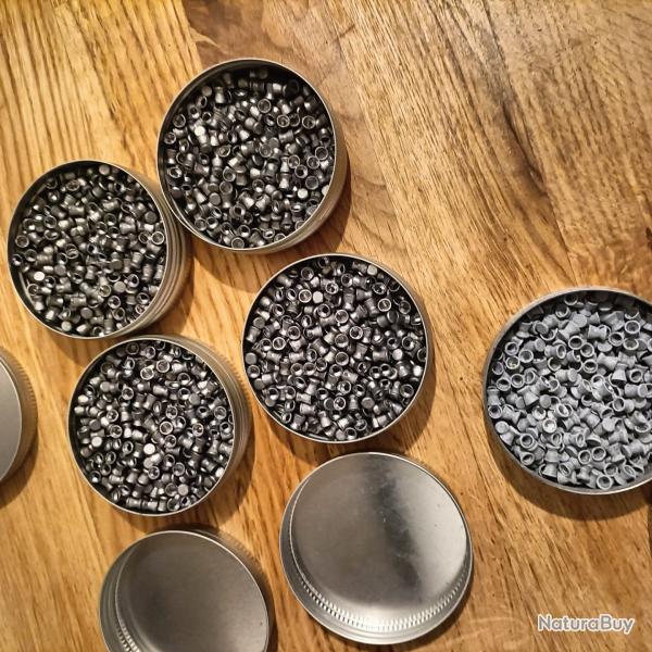 4 BOITES Plombs MATCH CLASSIC 4,5 mm - GAMO 500 + 1 bo�te match kugeln