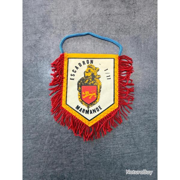 Fanion Escadron de Gendarmerie Mobile de Marmande Mission Nouvelle-Cal�donie 1983