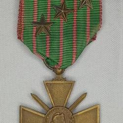 M&eacute;daille croix de guerre 1914/1917 citations WW1