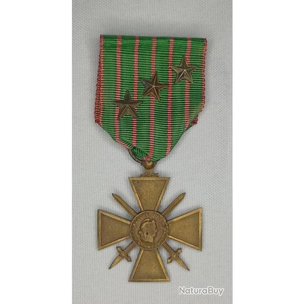 M�daille croix de guerre 1914/1917 citations WW1