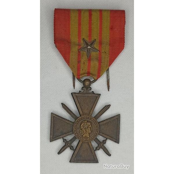 M�daille croix de guerre 1939/1940 citation WW2