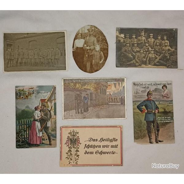 Cartes photos soldat Prussien guerre 14/18 WW1